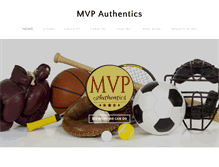 Tablet Screenshot of mvp-authentics.com